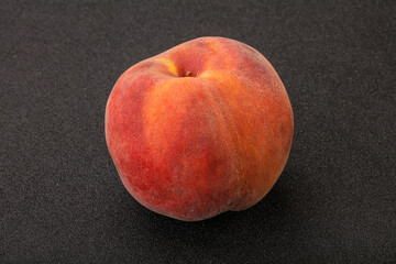 Fresh ripe sweet peach fruit