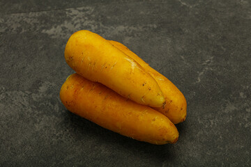 Natural food - Raw Yellow carrot