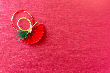 お正月イメージ　しめなわ