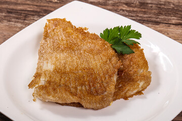 Roasted delicous seafood - stingray wings