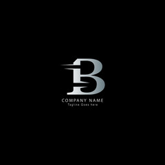 B letter logo. vector unique logo