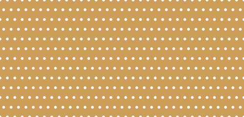 Vintage polka dots gold pattern, colorful background - vector abstract background