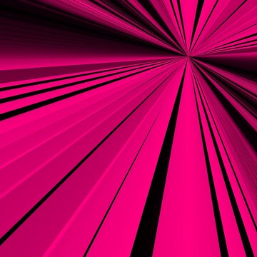 shades of bright neon pink and purple pink coloured abstract patterns shapes and diminishing perspective design on a black background 