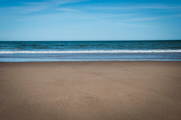 Blue Seascape Horizon