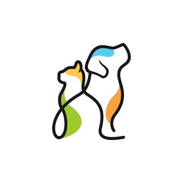 recommend clip art: pet clinic icon logo template 