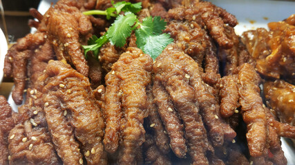 Spicy duck paw chicken feet pig ears delicious snacks