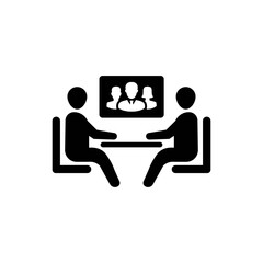 Business conference icon