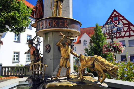 Narrenbrunnen in Pfullendorf