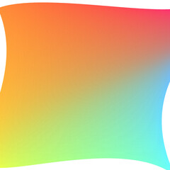 Trendy abstract gradient colorful vector background. Hipster pastel pink, orange, blue and yellow light rainbow colors smooth design