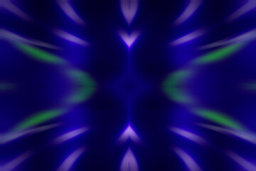 radial color pattern, closeup of photo