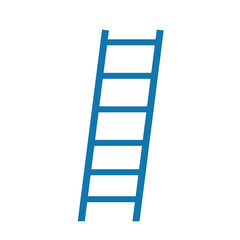 ladder tool repair and construction icon isolated design
