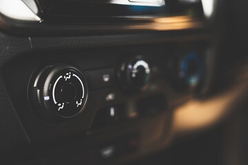 image of console new car.