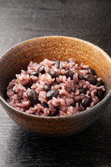 黒豆の炊き込みご飯