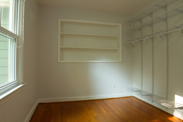 empty room with window
