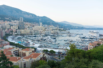 Fototapeta na wymiar The Port Of Monaco