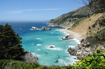 Fototapeta premium Julia Pfeiffer Burns State Park, Big Sur, California