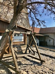 old wooden house