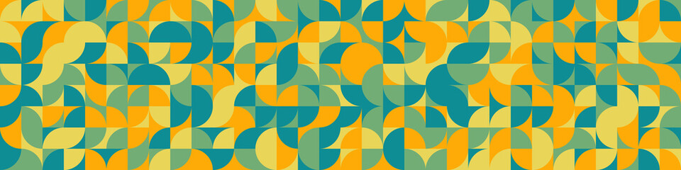 Abstract Geometric Pattern generative computational art illustration