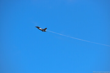 Fighter Jets In Action At Air Show 