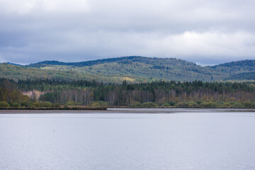 Pond Olsina, South Bohemia, Czech republic