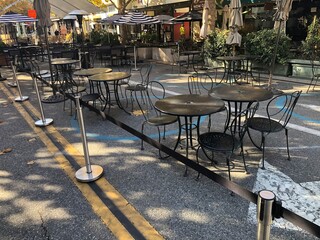 tables for outdoor dining
