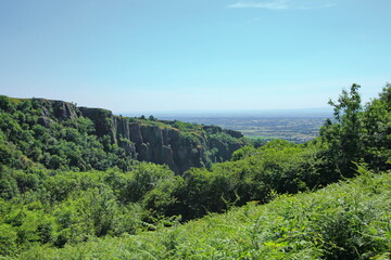 Obraz premium Cheddar Gorge on a sunny day, England