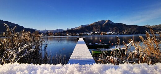 Tegernsee - der erste Schnee © Hans