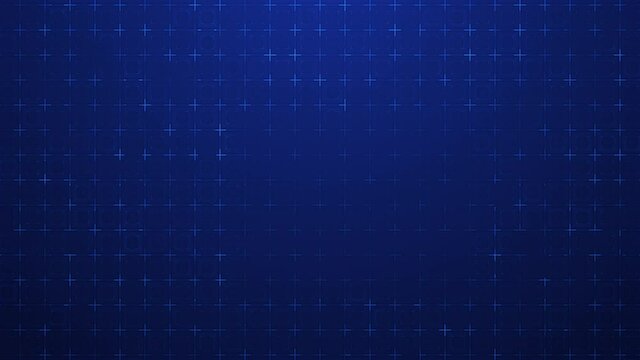 Abstract futuristic techno motion background loop digital grid pixel modern blue, Dynamic gradient blue composition. 4K Seamless loop. Abstract science technology motion design animation background.