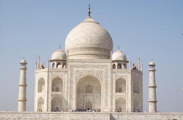 Fototapeta na wymiar Various views of the Taj Mahal