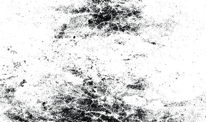 Rough black and white texture vector. Distressed overlay texture. Grunge background. Abstract textured effect. Vector Illustration. Black isolated on white background. EPS10