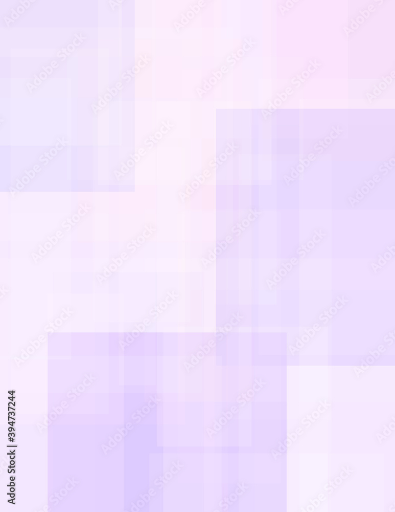 Aufkleber Subtle background with translucent light violet rectangles. Minimal graphics