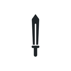 sword weapon icon vector illustration
