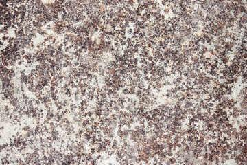 Rust background. Metal corrosion texture. Grunge steel backdrop. Scratched rusty iron sheet. White peeling paint structure. Grainy erosion structure background.