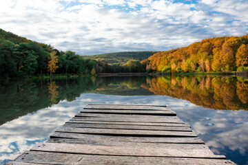 Obraz premium Beautiful calm place to meditate and find yourself