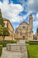 Fototapeta na wymiar Holy Chapel of the Saviour, Ubeda, Spain