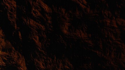 science fiction illustration, alien planet landscape with strange rock formations, fictional space scene, rocky hills and mountains