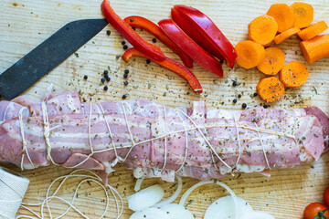 raw pork tenderloin