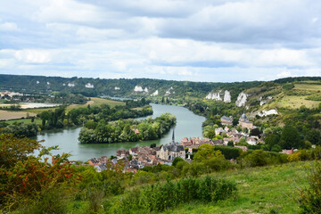 Les Andelys - La Seine - Normandie - France 