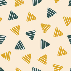 colorful Triangles seamless pattern design