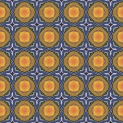 Blue Artistic Seamless. Orange Ink Dirty Background. Dark Contemporary Pattern. Brown Dynamic Artwork. Khaki Pastel Art Image. Drawn Element. Black Abstract Illustration.