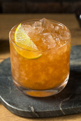 Boozy Refreshing Corn and Oil Rum Cocktail