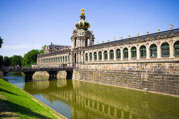 Fototapeta na wymiar Zwinger in Dresden, Germany