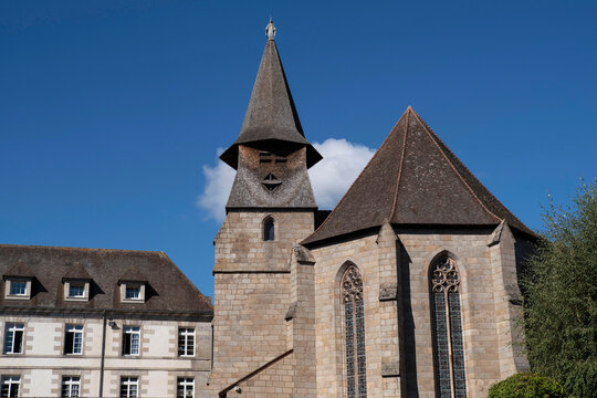 Old Church In Creuse In France