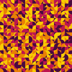 Abstract Geometric Pattern generative computational art illustration