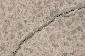 Cracked concrete textured surface