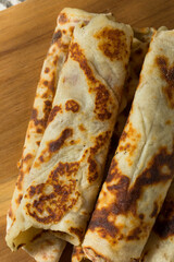Homemade Norwegian Potato Lefse Flatbread