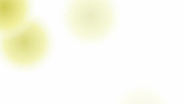 Animated abstract background with golden flash. Illustration on white background.
