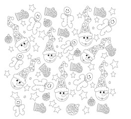 New Year Pattern 