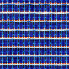 
Modern nautical geometric stripe background. Graphic abstract woven linen textile seamless pattern.  Mariner sailor striped maritime swatch. For masculine shirt or sailor backdrop.