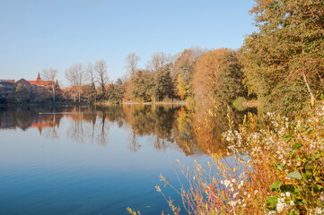 Ein Herbsttag im Hermann  -Löns-Park  Hannover